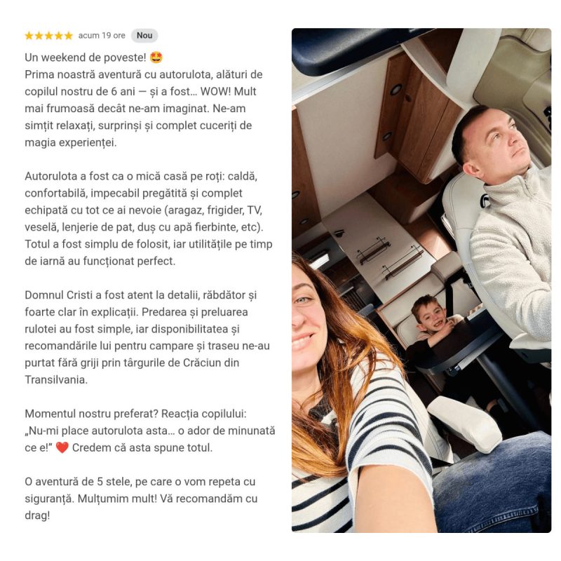 testimonial RV Transilvania
